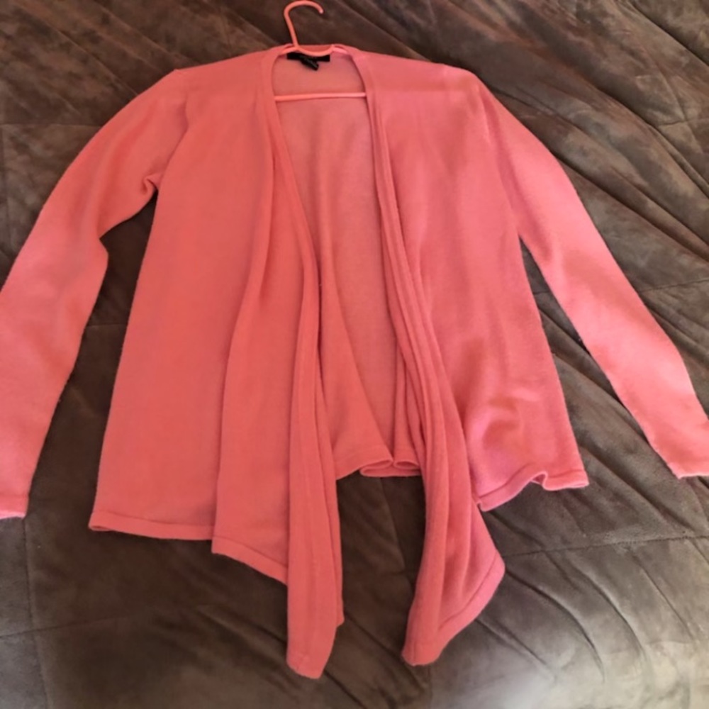 Pink cardigan